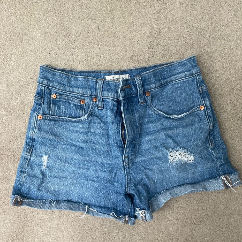 Madewell high waisted Jean shorts